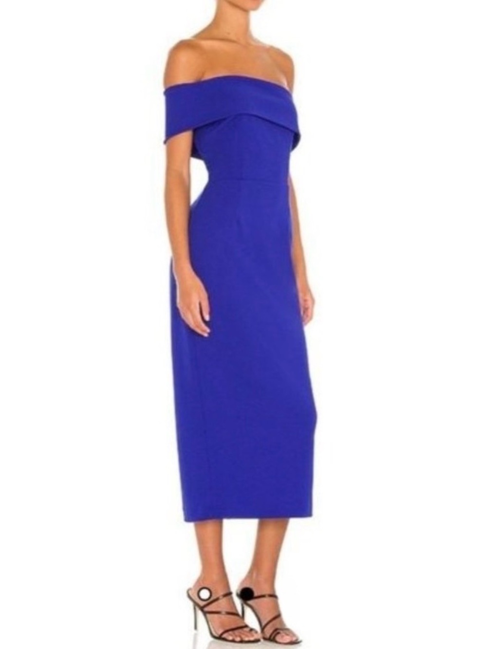Revolve Katie May Apollo Midi Dress in Royal Sapphire Blue Size Large NWT